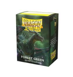 UATDS11056-DRAGON SHIELD MATTE FOREST GREEN 100CT