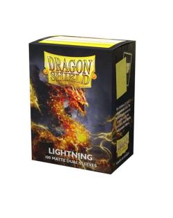 UATDS15047-DRAGON SHIELD MATTE DUAL LIGHTNING AILIA 100CT