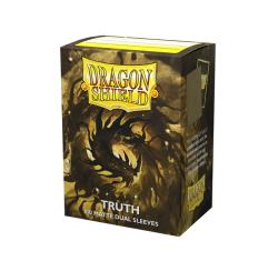 UATDS15060-DRAGON SHIELD MATTE DUAL GOLD TRUTH 100CT