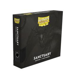 UATDS33605-DRAGON SHIELD SANCTUARY SLIPCASE 4-RING BINDER BLK