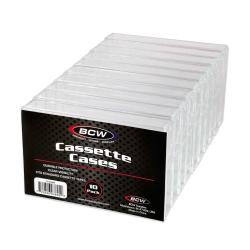 UBCWCTCASE-CASSETTE TAPE CASES 10-PACK