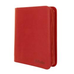 UBCWZF4LXTLSRED-4-POCKET Z-FOLIO LX ALBUM TOPLOADERS RED