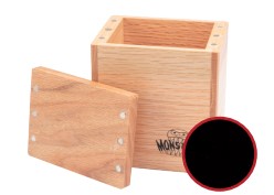 UMBMONDBRDOAK-DECK BOX WOOD SINGLE RED OAK