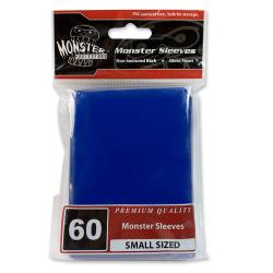 MONSTER SLEEVES YGO/SMALL GLOSSY BLUE 60ct