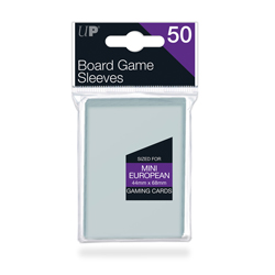 UPBGCSME-BOARD GAME CARD SLEEVES MINI EUROPEAN