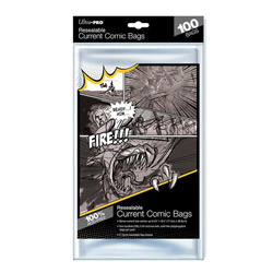 UPCBCR-BAGS UP COMIC CURRENT RESEALABLE