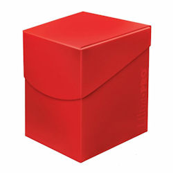 UPDBPECAR-DECK BOX 100+ ECLIPSE APPLE RED