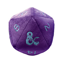 UPDIPJD20DP-JUMBO D20 PLUSH DIE DUNGEONS & DRAGONS PHANDELVER