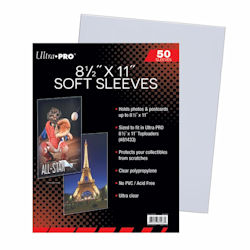 USSCS8511-8.5 X 11 DOCUMENT SOFT SLEEVES