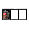 USSSD1T3CUV-ONE-TOUCH 3x5 3 CARD UV BLACK BORDERED 35pt