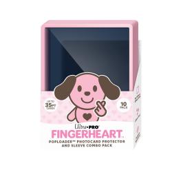 TOPLOADS 3x4 BLUSH FINGERHEART W/ SLEEVES