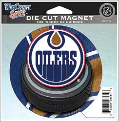 WCHMADC4X5EO-DIECUT MAGNET OILERS(12)