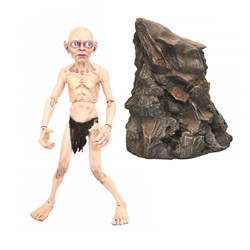 YDSTLOTRGDX-LORD OF THE RINGS GOLLUM DELUXE FIG (BOX DAMAGE)