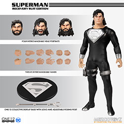 YMZ76554-ONE:12 FIG SUPERMAN RECOVERY SUIT