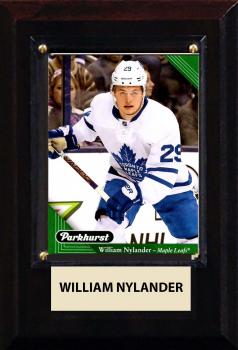 CICP46HTMLWN-NHL PLAQUE W/CARD 4X6 LEAFS WILLIAM NYLANDER