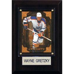 CICP46HEOWG-NHL PLAQUE W/CARD 4X6 OILERS WAYNE GRETZKY