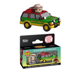 FU90113-BITTY POP RIDE JURASSIC PARK SUV W/ DR. G