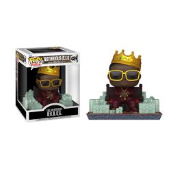 FU90127-POP DELUXE NOTORIOUS BIG W/ CROWN & THRONE