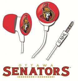 IHPH10200OS-NHL EAR BUDS - SENATORS (6)