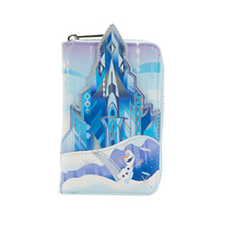 LFWDWA2008-LOUNGEFLY DISNEY FROZEN CASTLE WALLET