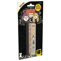 MONAC004652-DICE SET 6PC DISNEY HOCUS POCUS - OOP