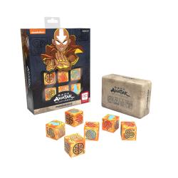 MONAC096694-DICE SET PREMIUM 6PC AVATAR LAST AIRBENDER - OOP