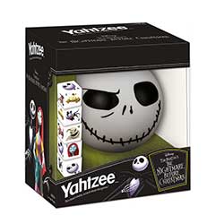 MONYZ004261-YAHTZEE DISNEY NIGHTMARE BEFORE XMAS JACK HEAD