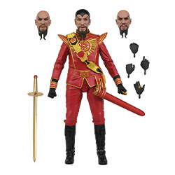 NE42622-FLASH GORDON ULT MING RED MILITARY OUTFIT FIG 7"