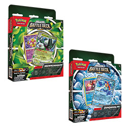 POEXDBDMQ-POKEMON EX DLX BATTLE DECK MEOWSCARDA/QUAQUAVAL