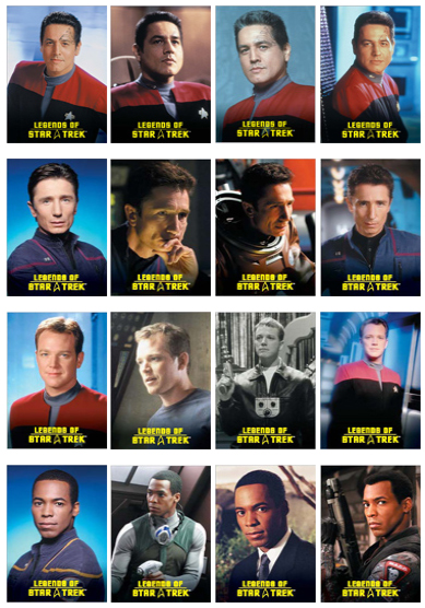 RHSTLECMTT-STAR TREK LEGENDS SET OF 4(9)