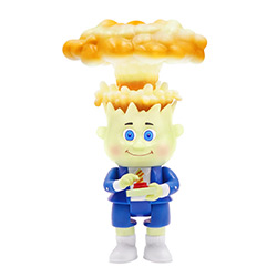 S7GPKDW1ADM-S7 GARBAGE PAIL KIDS REACTION WV1 ADAM BOMB (GLOW)