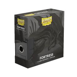 UATDS33706-DRAGON SHIELD CARD FORTRESS 2 DRAWERS BLACK