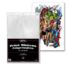 UBCW12X18SLV-12 X 18 PRINT SOFT SLEEVES
