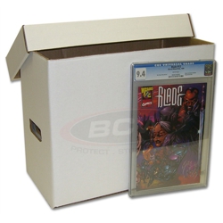 UBCWBXGCB-COMIC BOOK GRADED CARDBOARD BOX 10CT
