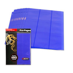 UBCWPRO18SBLU-PAGES 18 POCKET SIDELOAD BLUE 10 PACK