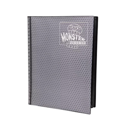 UMB9PHBK-9 POCKET MONSTER BINDER HOLOFOIL BLACK (DARK GRAY)