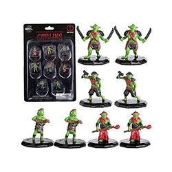 UMBMONGO8PNT-MONSTER MINIATURE FIGURE SET PAINTED GOBLINS 8PK