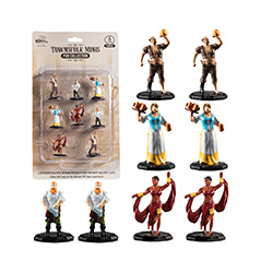 UMBMONMAMPPU-MONSTER MINIATURE FIGURE SET PAINTED PUB 8PK