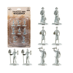 UMBMONMAMUT-MONSTER MINI FIGURE SET UNPAINTED TRADESMEN 8PK