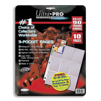 UPR83000-PAGES 9 POCKET RETAIL 10CT PACK